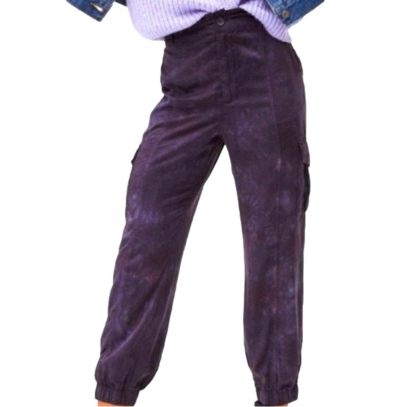 Cloth & Stone for Anthropologie Deirdre Tie dye Jogger Pants size M - Picture 1 of 9